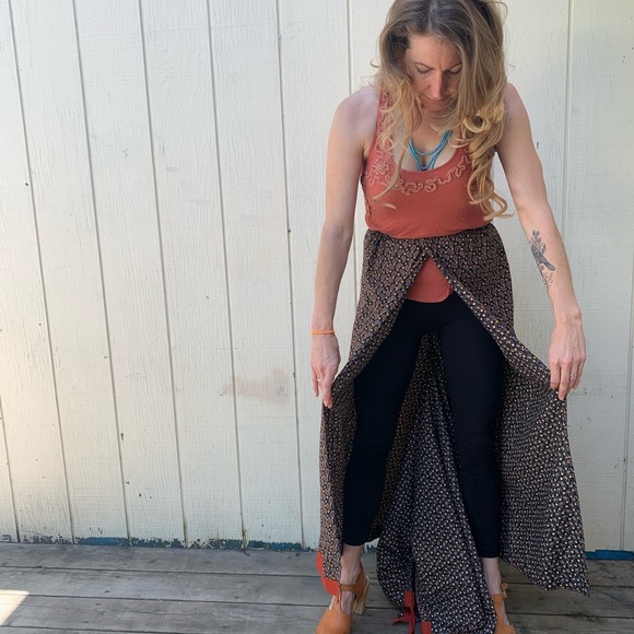 Handmade Vintage Wrap Pants - Picture 3 of 6